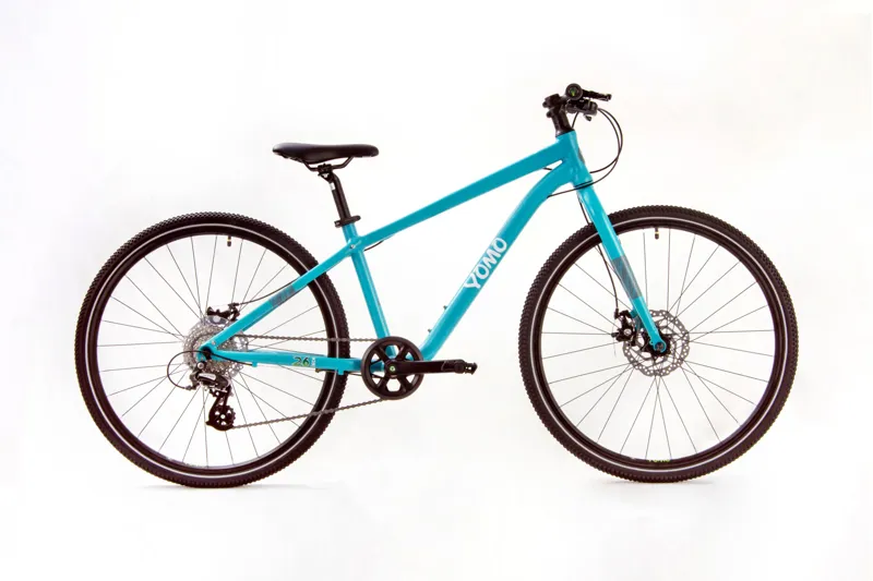 YOMO 26 Wheel Alloy Kids Bike : Turquoise