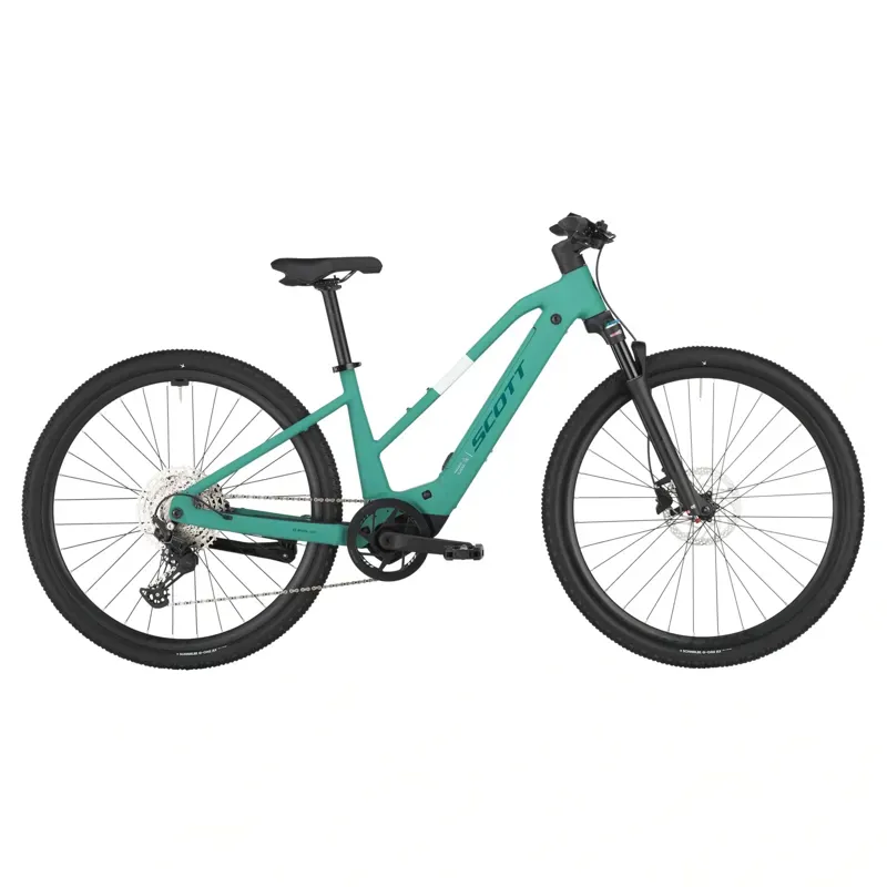 Scott Passage 20 Slope eHybrid Bike in Aventurine Green