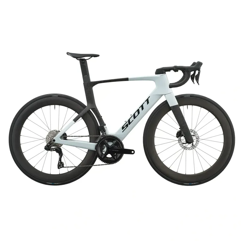 Scott Foil RC 20 Road Bike in Cumulus White/Carbon Black
