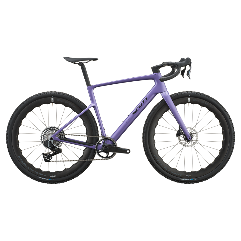 Scott Addict Gravel 10 Bike in Blaze Purple