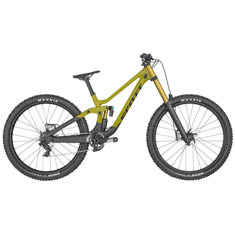 Scott Gambler 900 Tuned Mountain Back in Yellow