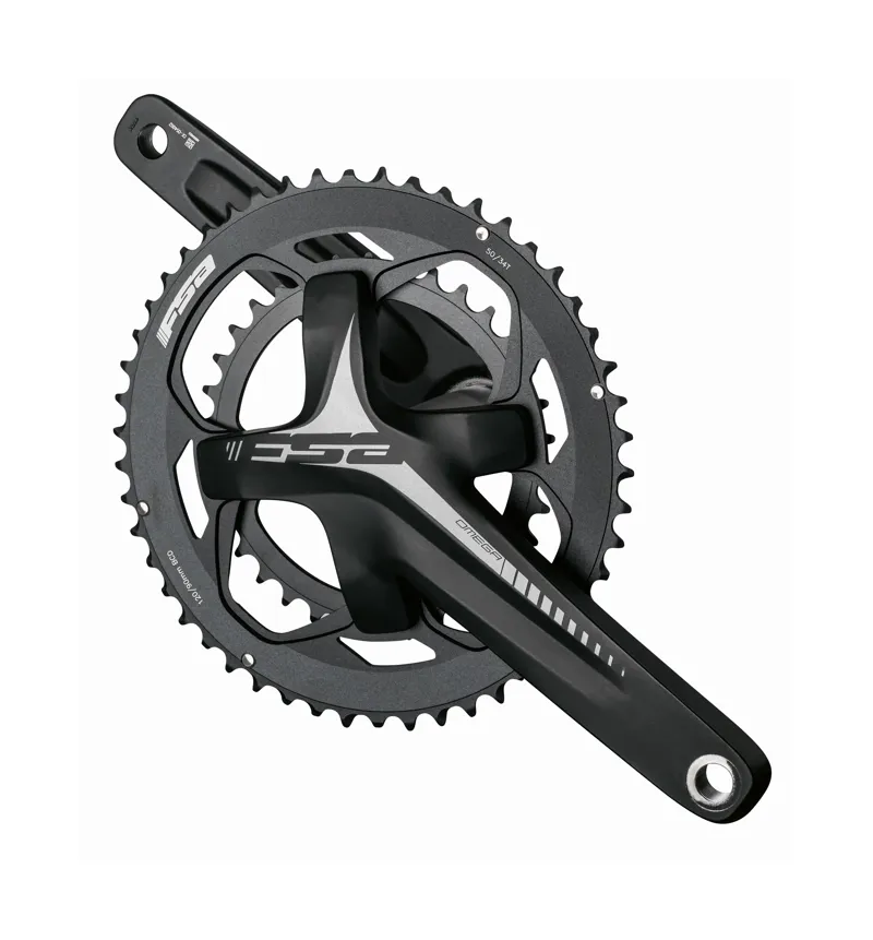 FSA Omega Compact 2x11 V20 MegaExo NBD Road Chainset in Black