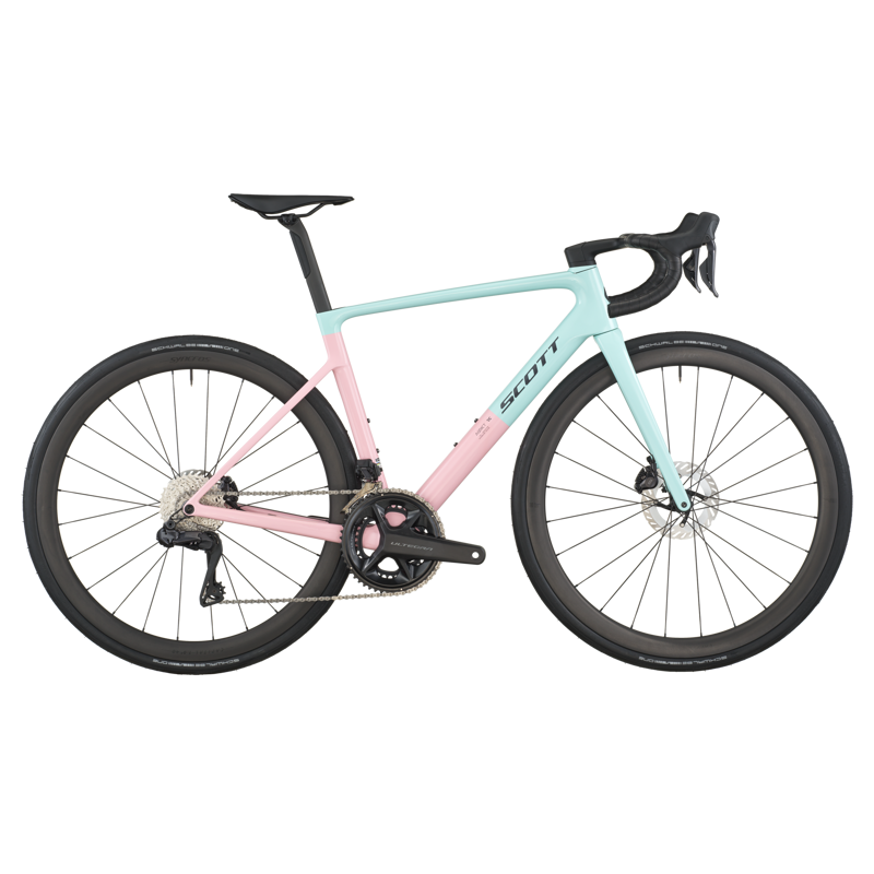 Scott Addict RC 10 Road Bike in Gelato Blue/Gelato Pink