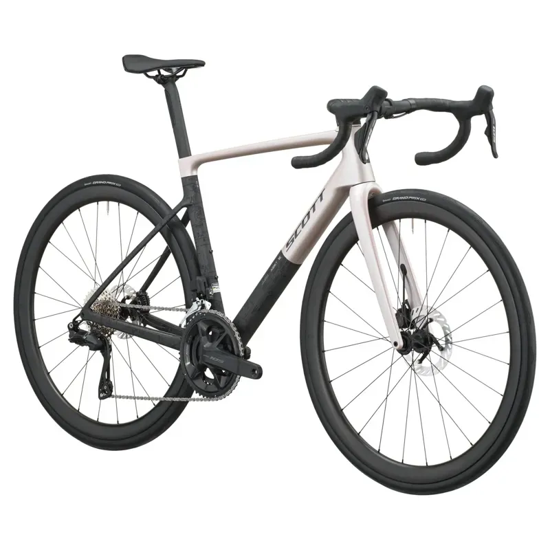 Scott Addict RC 30 Road Bike in Champagne Pink/Carbon Black-1