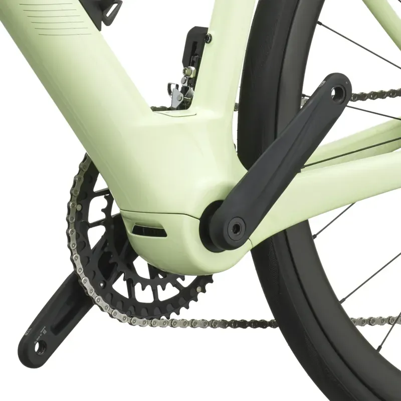Scott Fastlane 20 eRoad Bike in Cream Green-6