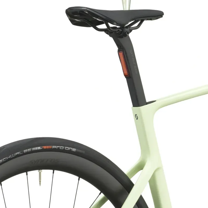 Scott Fastlane 20 eRoad Bike in Cream Green-7