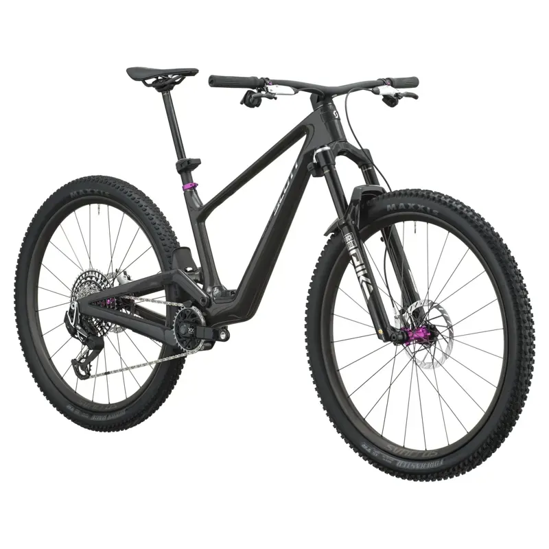 Scott Spark DC Factory Mountain Bike in Carbon Black-1