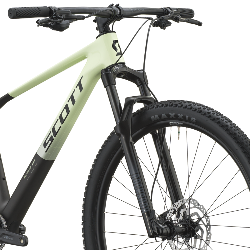 Scott Scale 20 Gravel Bike in Cream Green/Carbon Black-4