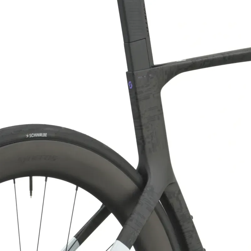 Scott Foil RC 20 Road Bike in Cumulus White/Carbon Black-7