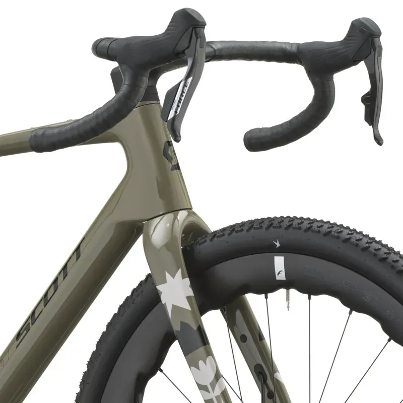 Scott Addict Gravel 10 Bike in Lupine Grey-5