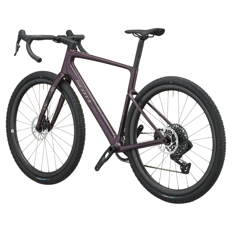 Scott Addict Gravel 30 Bike in Mulberry Purple-2