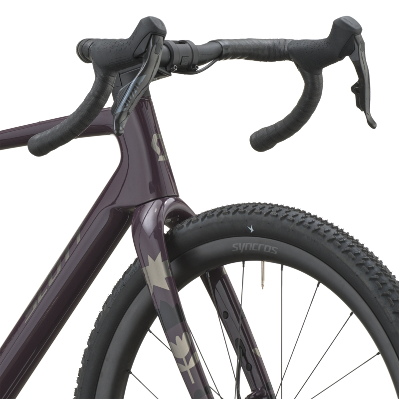 Scott Addict Gravel 30 Bike in Mulberry Purple-4