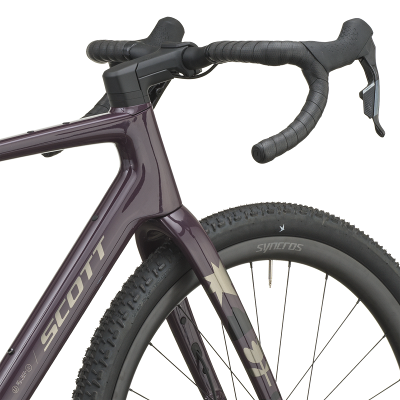 Scott Addict Gravel 30 Bike in Mulberry Purple-6