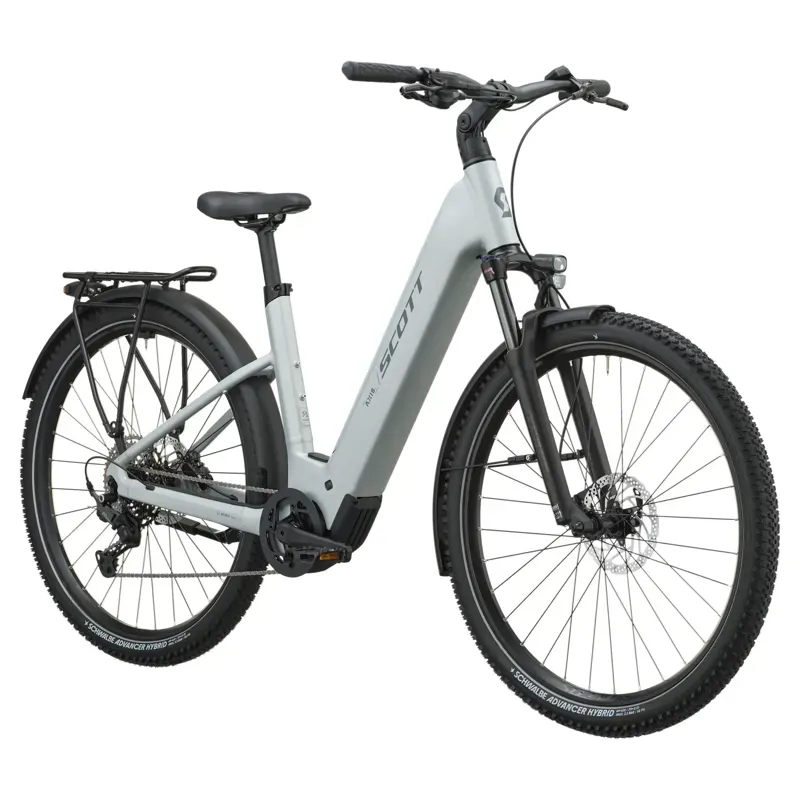 Scott Axis 30 Wave eHybrid Bike in Cloud Grey-1