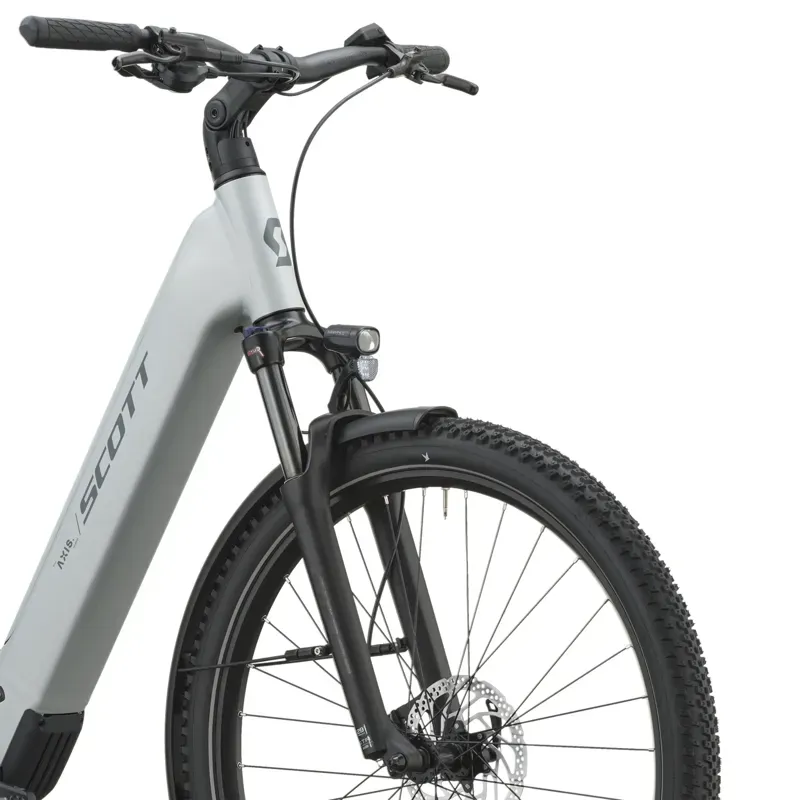Scott Axis 30 Wave eHybrid Bike in Cloud Grey-4