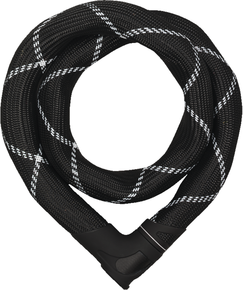 ABUS Iven 8210 Chain Key Lock 85cm 8mm in Black