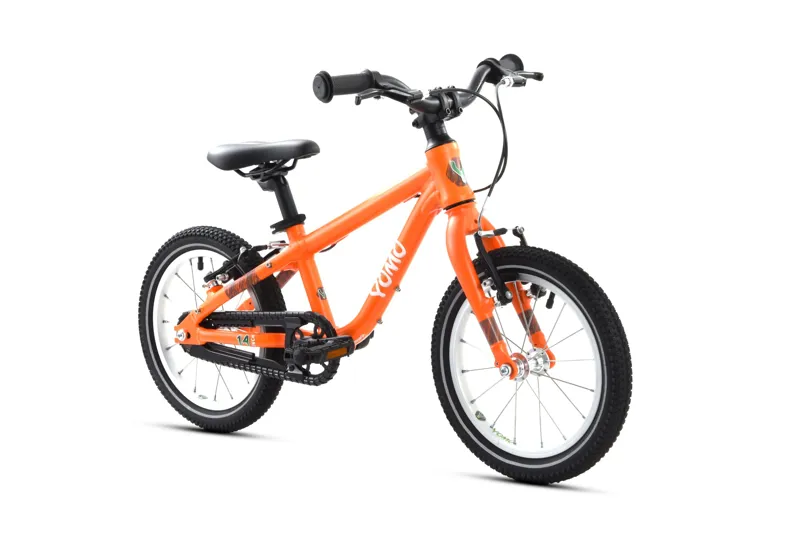 YOMO 14 Wheel Alloy Kids Bike : Orange