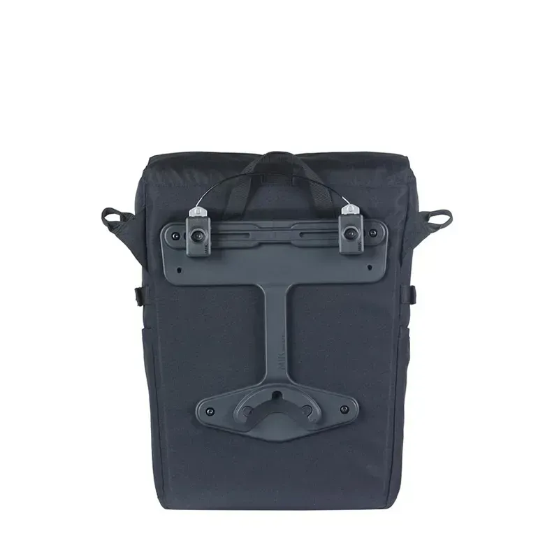 Basil Move Simple 15l MIK Studs Pannier Bag in Black-3