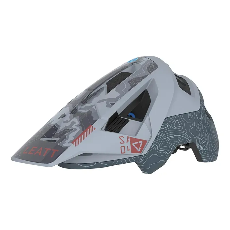 Leatt MTB Helmet AllMtn 4.0 V23: L 59- 63CM TITANIUM l 59-63cm