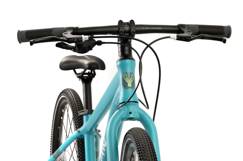 YOMO 24 Wheel Alloy Kids Bike : Turquoise-1