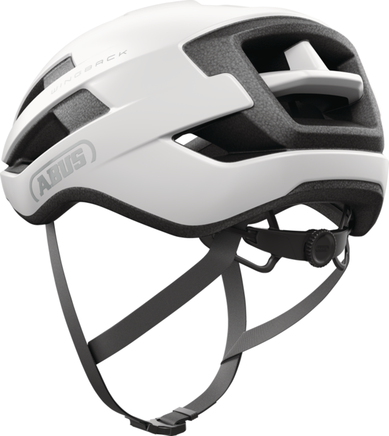 ABUS Wingback Road Helmet in Polar White-2