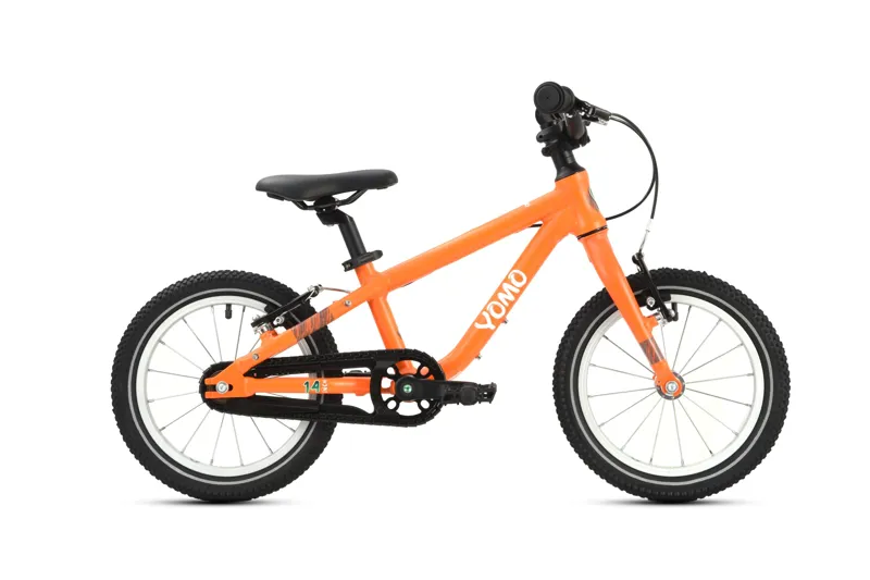 YOMO 14 Wheel Alloy Kids Bike : Orange-2