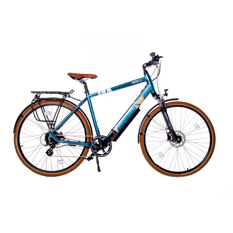 BatriBike Vista-X Hybrid eBike in Blue