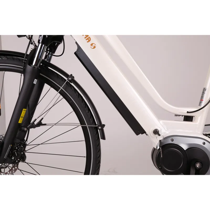 Batribike Gamma-S City eBike in White Shadow-1