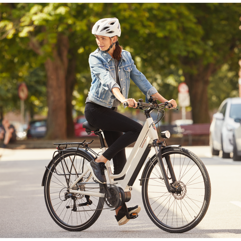 Batribike Gamma-S City eBike in White Shadow-3