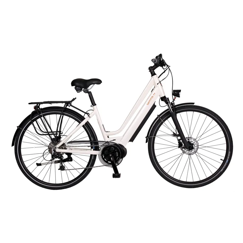 Batribike Gamma-S City eBike in White Shadow
