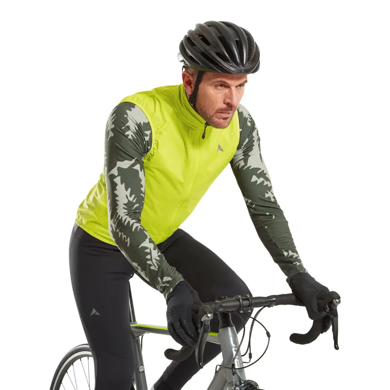 Altura Icon Pocket Rocket Waterproof Packable Gilet LIME-2