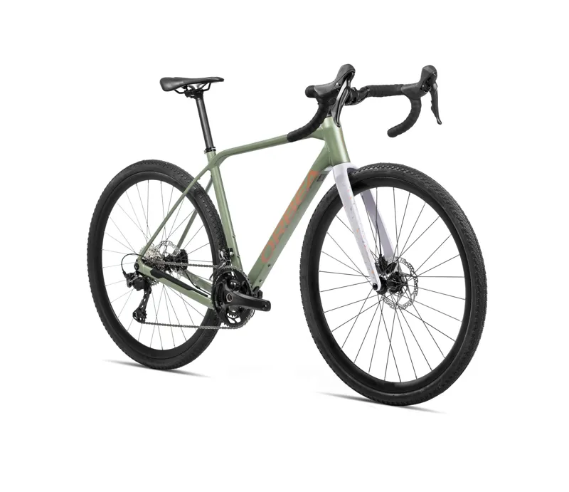 Orbea Terra H41 1x Gravel Bike In Artichoke/Lilac-1