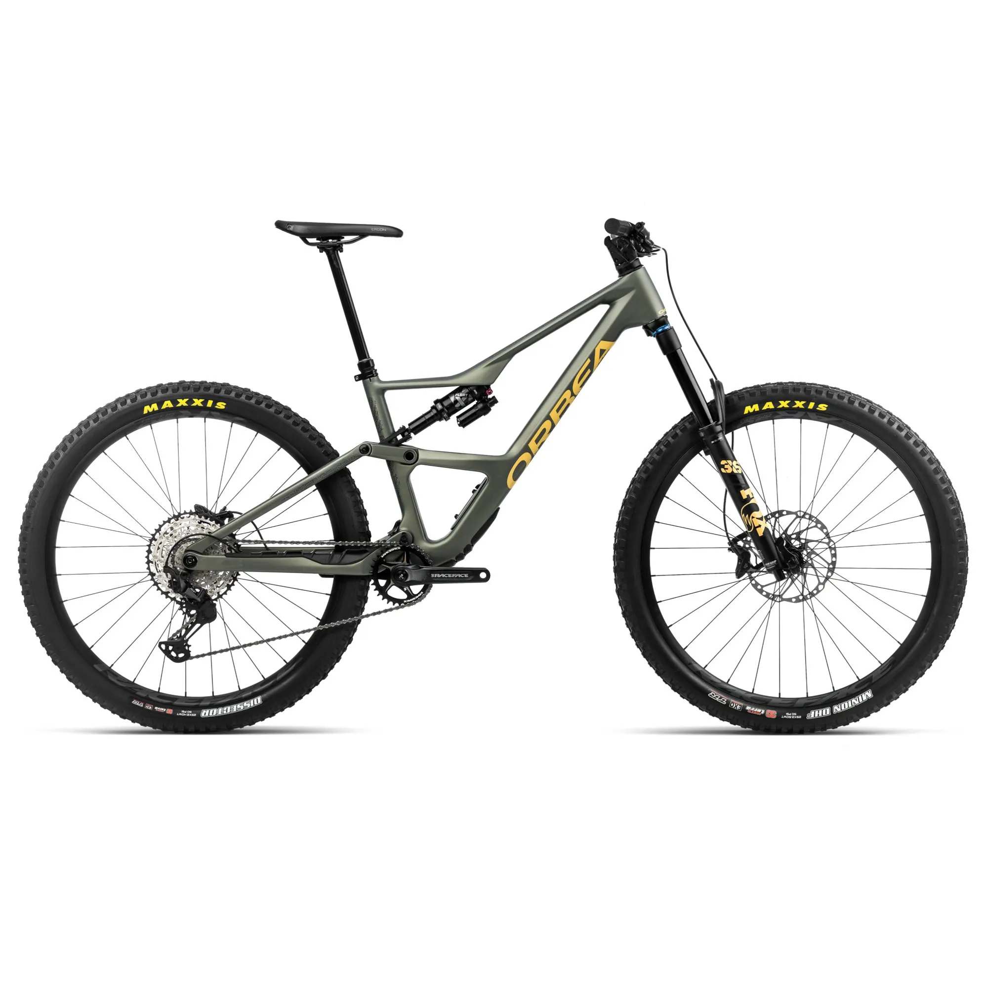 Orbea Occam Lt M30 Mountain Bike In Spaceship Green/Corn Yellow
