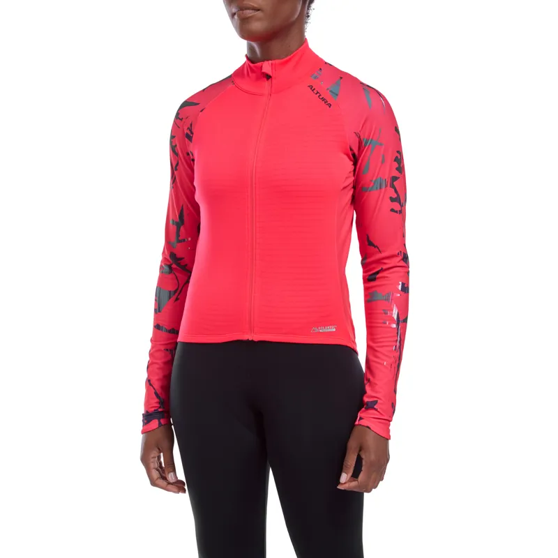 Altura Icon Women's Long Sleeve Jersey in Pink Mix