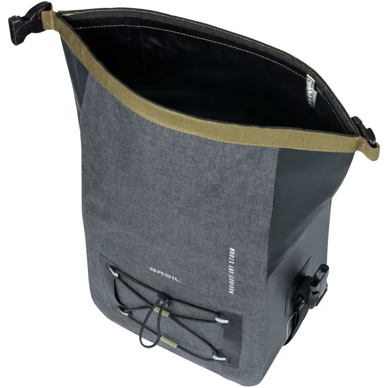 Basil Navigator Storm KF Handlebar Bag Black 10-11 litres-3