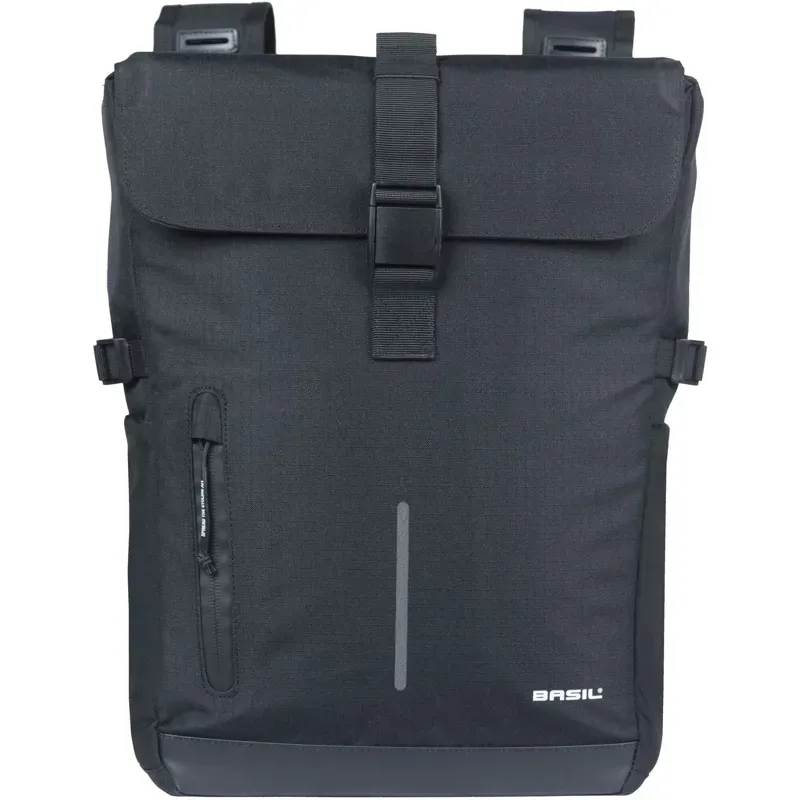 Basil Move Double Bicycle Bag 30L Blac Black 30 litres-1