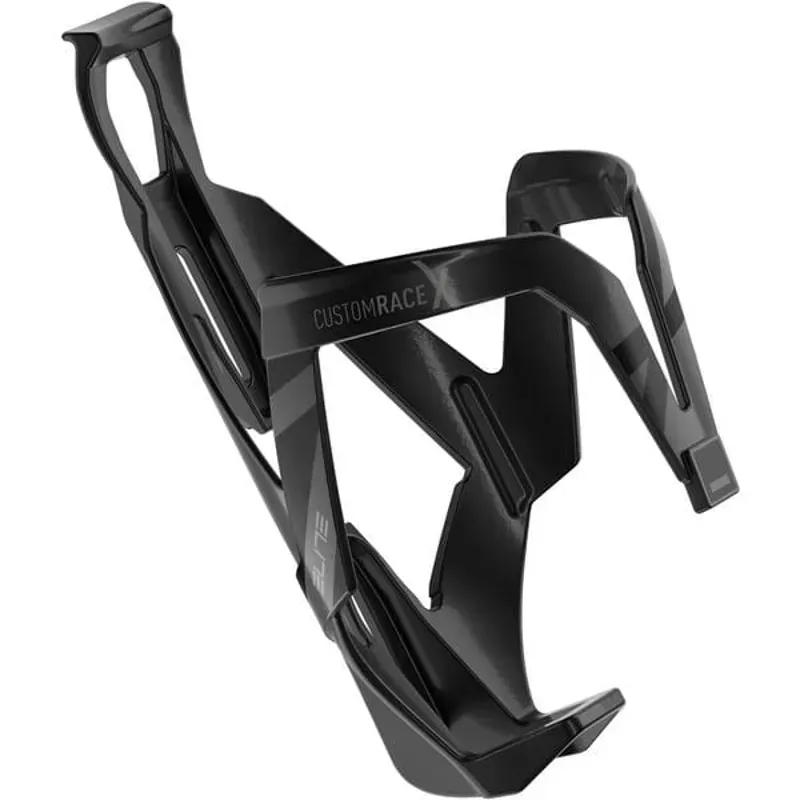 Elite Custom Race X Resin Bottle Cage in Gloss Black