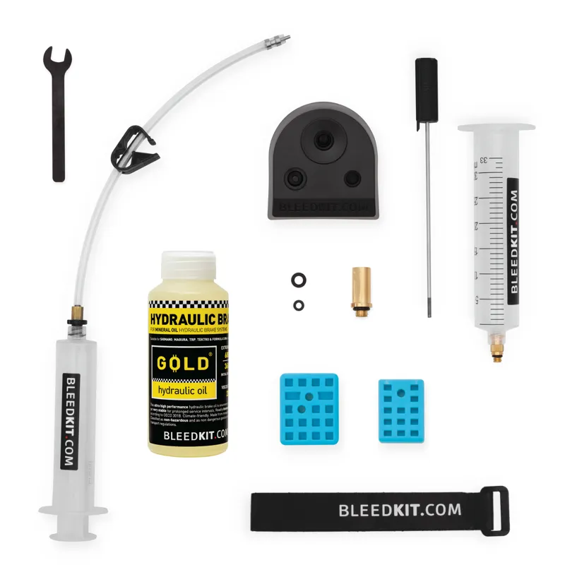 Bleedkit Shimano Premium Road Gold Bleed Kit w/Fluid in Clear