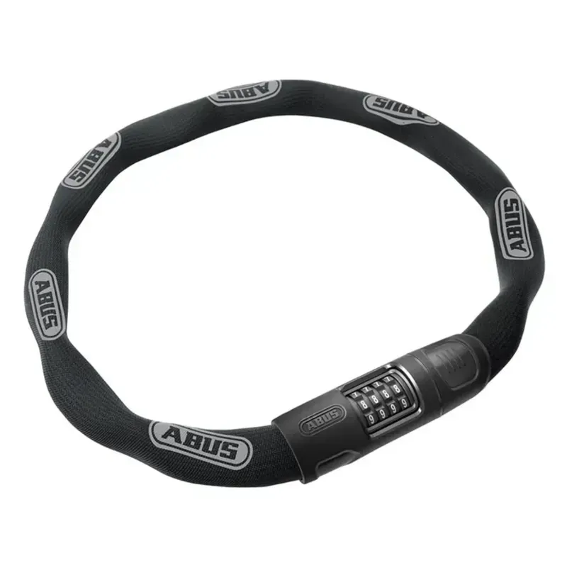 Abus 8808C 2.8-feet/85cm 8mm Combination Chain Lock in Black