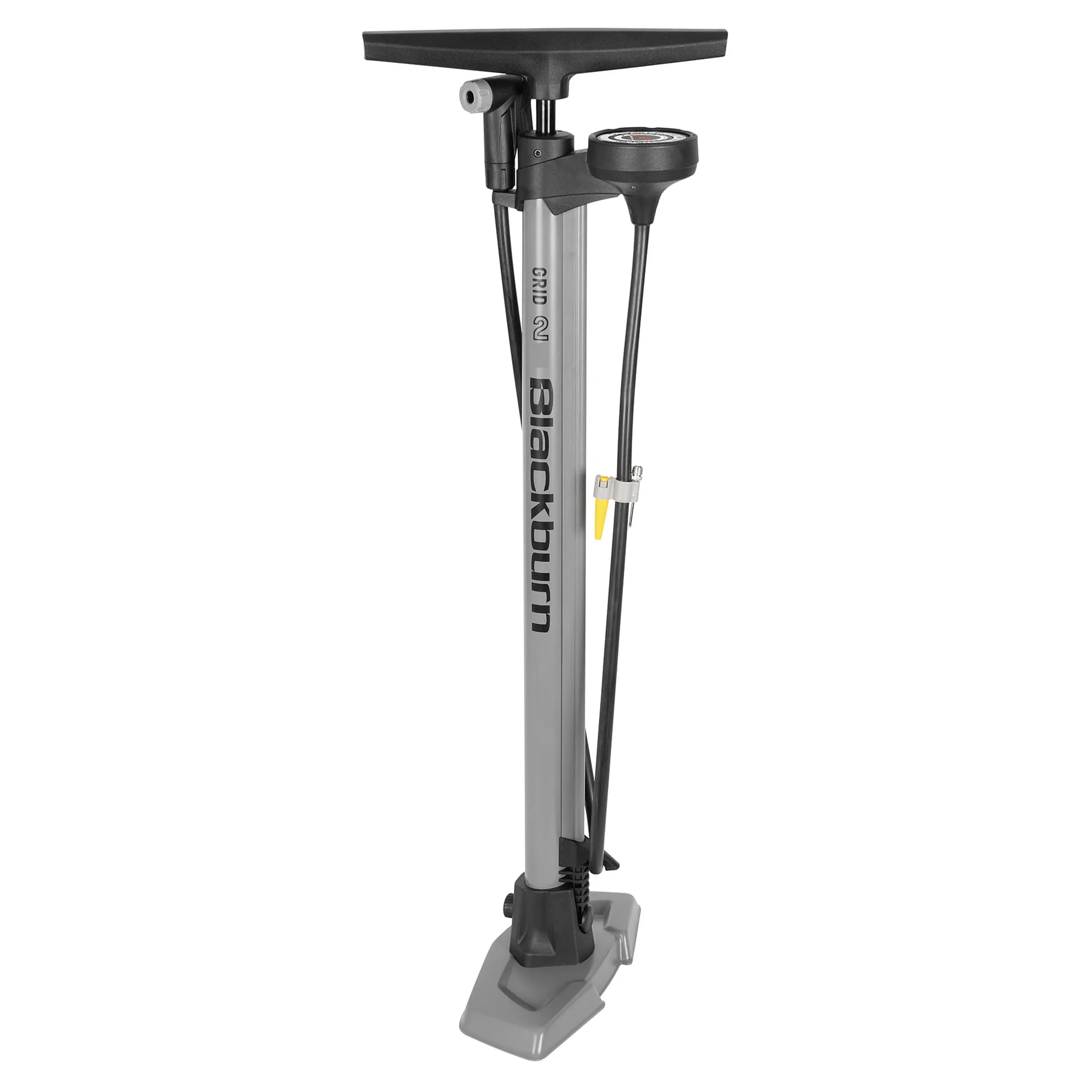 Blackburn Grid Track Pump in Grey - Main Image