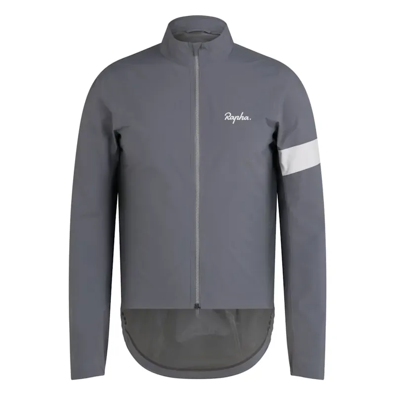 Jacket Rapha 25 Core Rain Men J GREY/WHITE X-Large