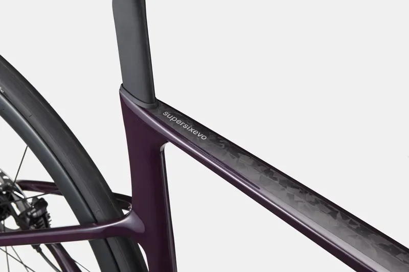 Cannondale SuperSix EVO Hi-MOD 2 Carbon Road Bike in Purple-2