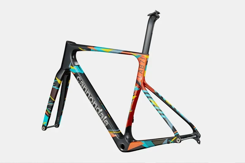 Cannondale SuperSix EVO LAB71 Frameset in Black w/WOW Colors-2