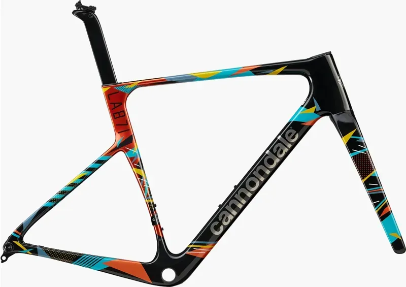Cannondale SuperSix EVO LAB71 Frameset in Black w/WOW Colors
