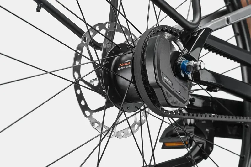 Cannondale FlyingV 1 E-Hybrid Bike in Silver-7