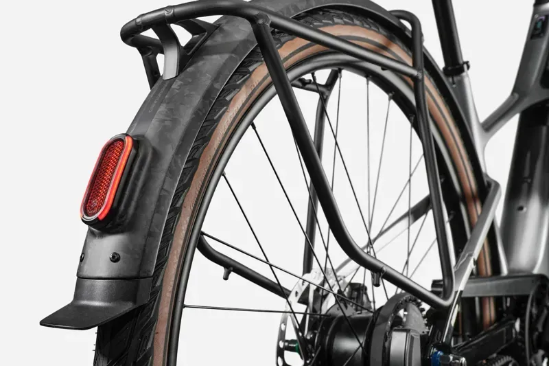 Cannondale FlyingV 1 E-Hybrid Bike in Silver-9