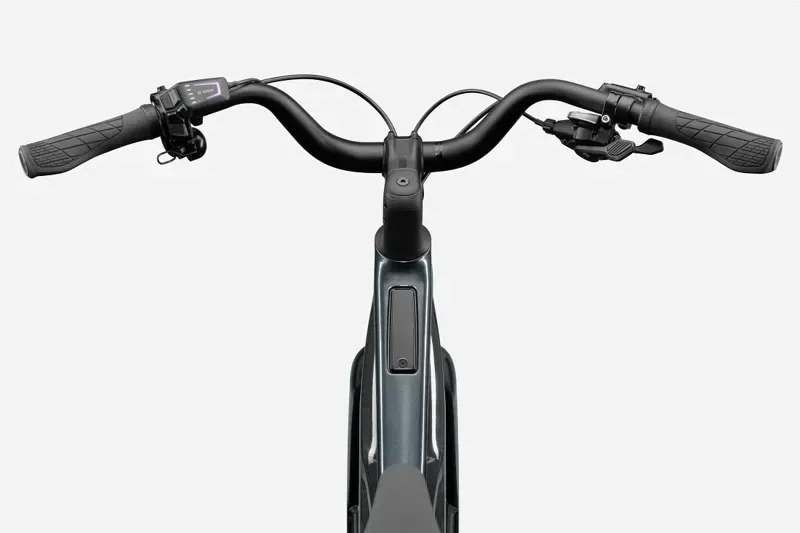 Cannondale FlyingV 2 E-Hybrid Bike In Tungsten Blue-3