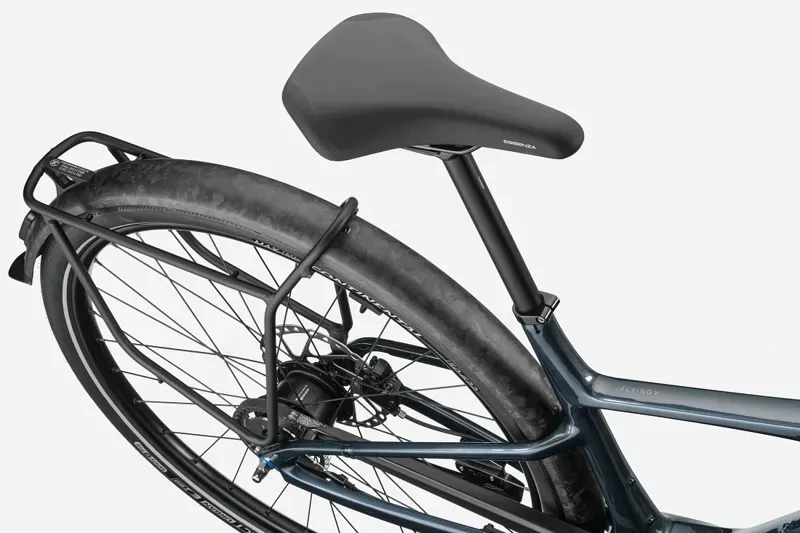 Cannondale FlyingV 2 E-Hybrid Bike In Tungsten Blue-4