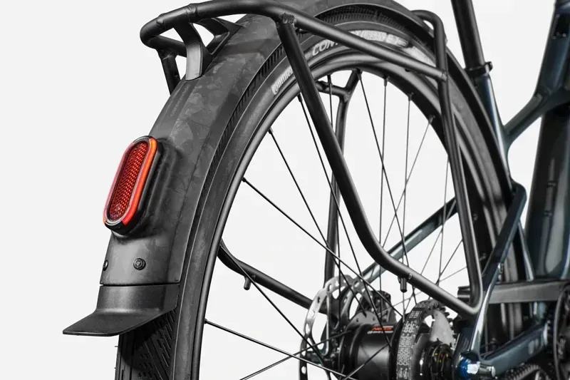 Cannondale FlyingV 2 E-Hybrid Bike In Tungsten Blue-5