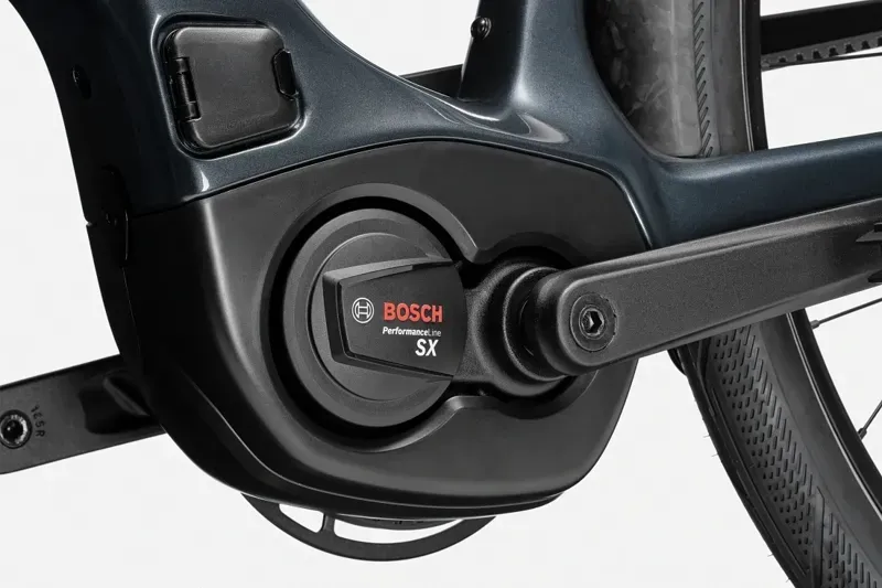 Cannondale FlyingV 2 E-Hybrid Bike In Tungsten Blue-7